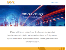 Tablet Screenshot of orockllc.com